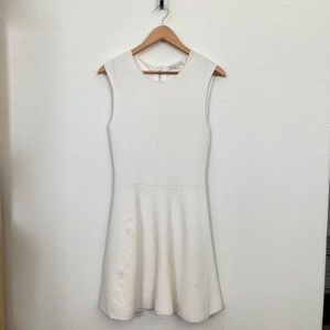 Rebecca Minkoff White Dress Fit and Flare Size Medium